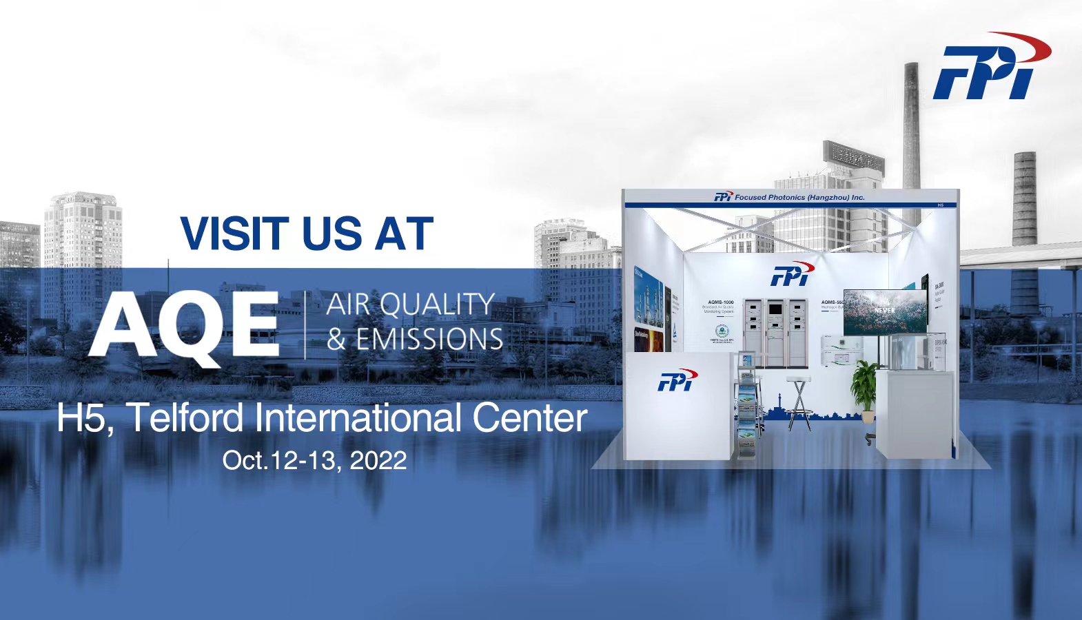 FPI at AQE Air Quality & Emissions Monitoring Exhibition in Telford, UK
