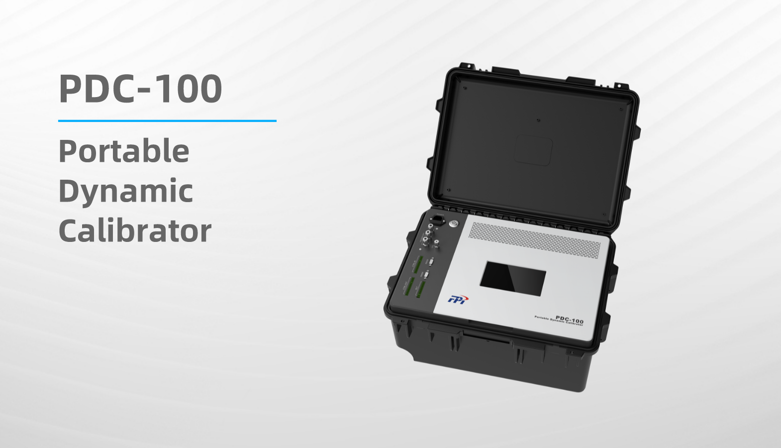FPI Newly Launches PDC-100 Portable Dynamic Calibrator